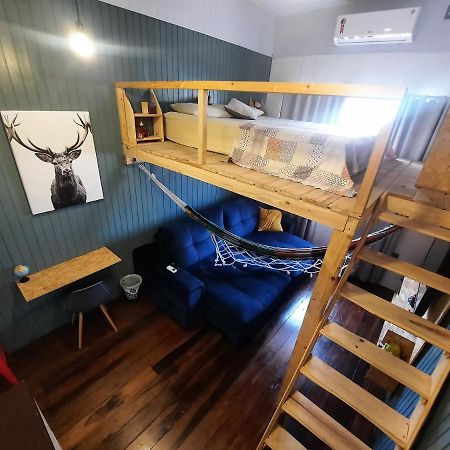 Quarto Mezanino Com Smarttv E Ar Itajai Exterior photo